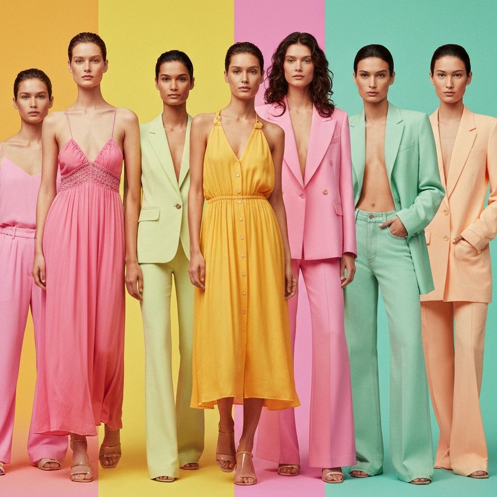 A Fresh Palette: The 7 Biggest Men's Colour Trends For Spring 2025